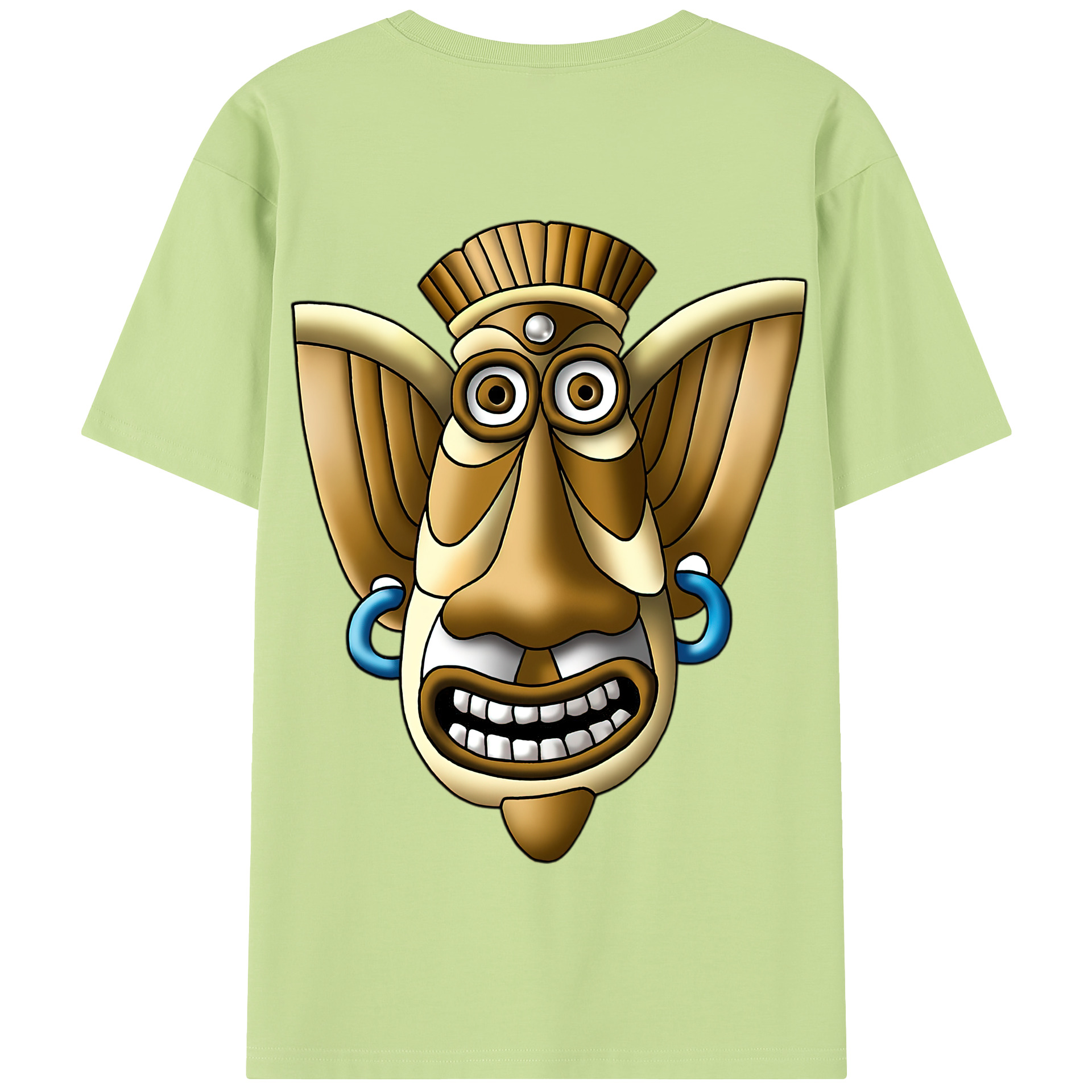 （画像用） ドラゴンクエスト Doragon Kuesuto Dragon Quest 綿100％半袖Tシャツ（背面プリント）